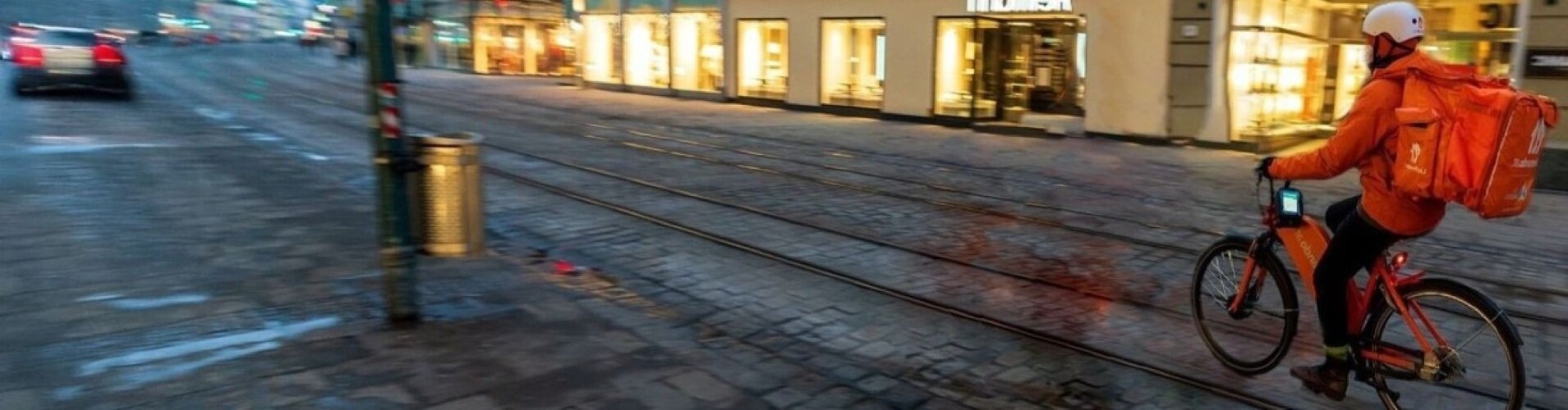 Lieferando Fahrradzusteller